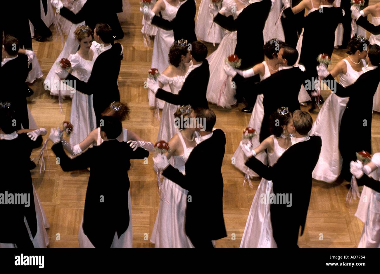 Österreich Wien Wiener Opernball Stockfoto