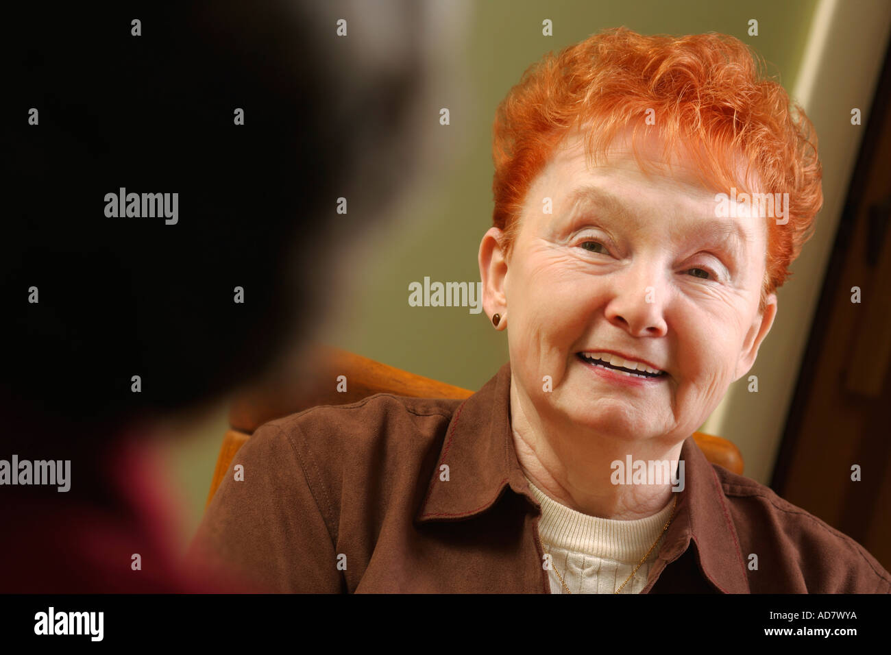 Ältere Frau Stockfoto