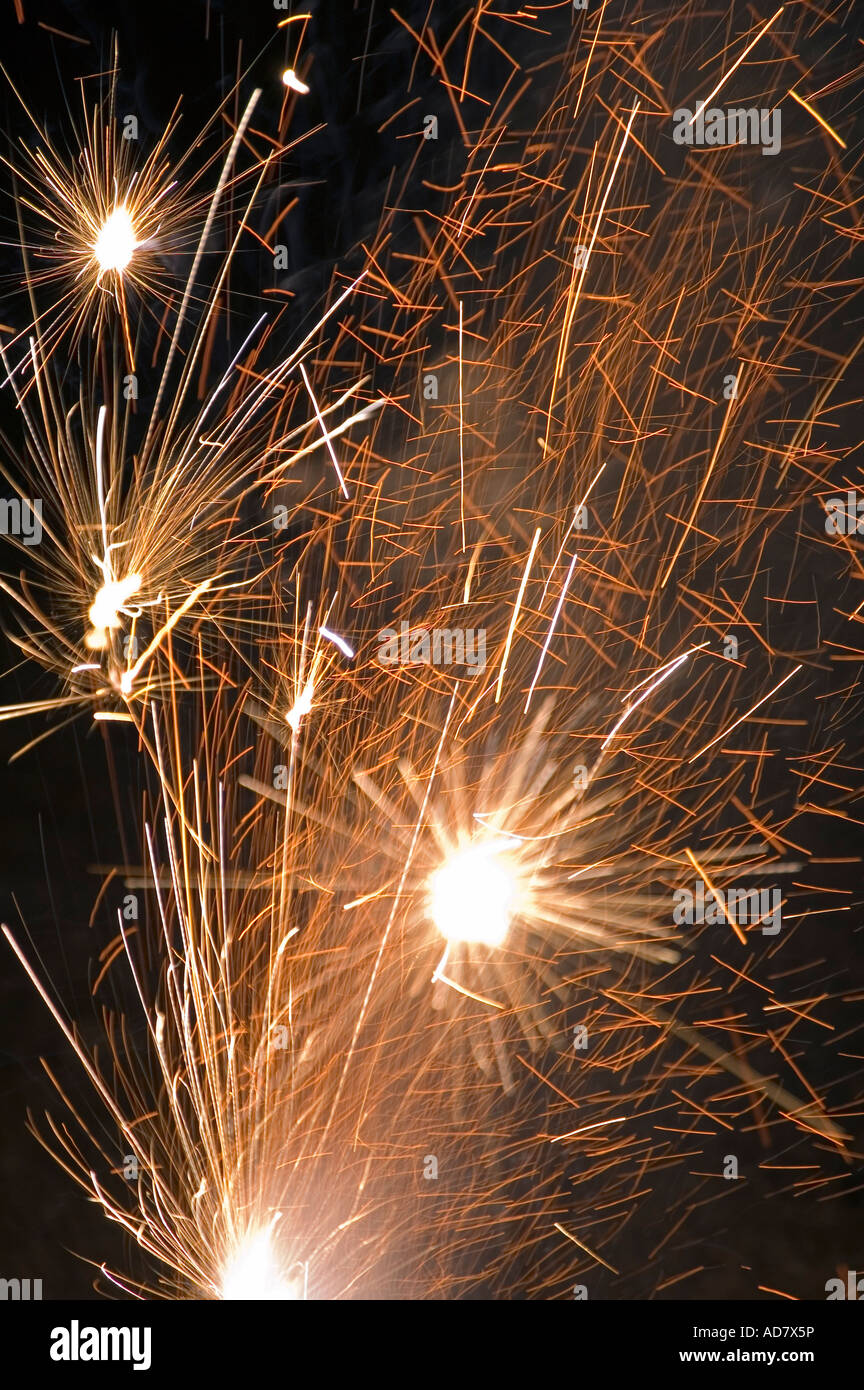 Feuerwerk Stockfoto