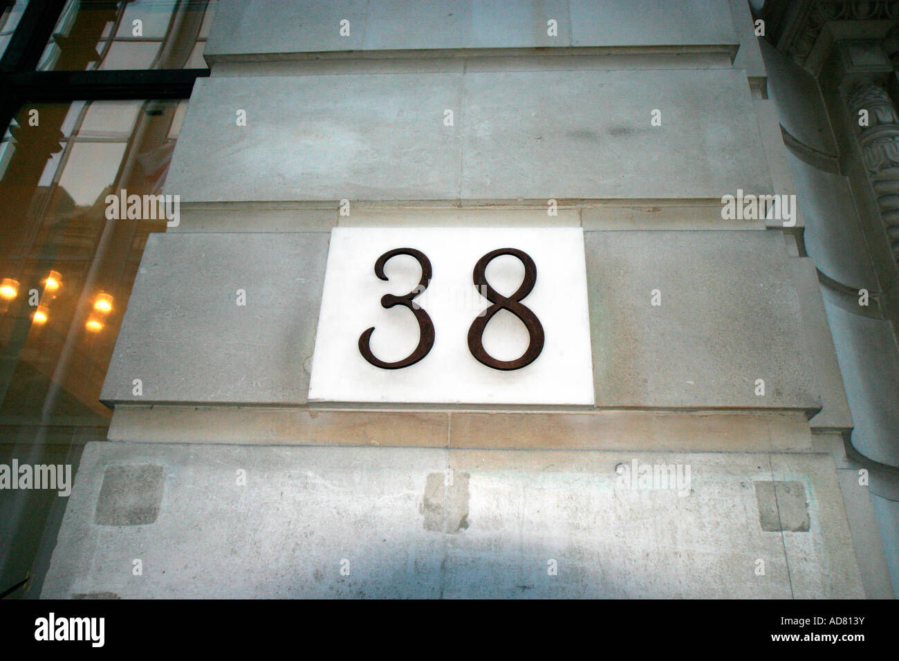 Number 38 -Fotos und -Bildmaterial in hoher Auflösung – Alamy