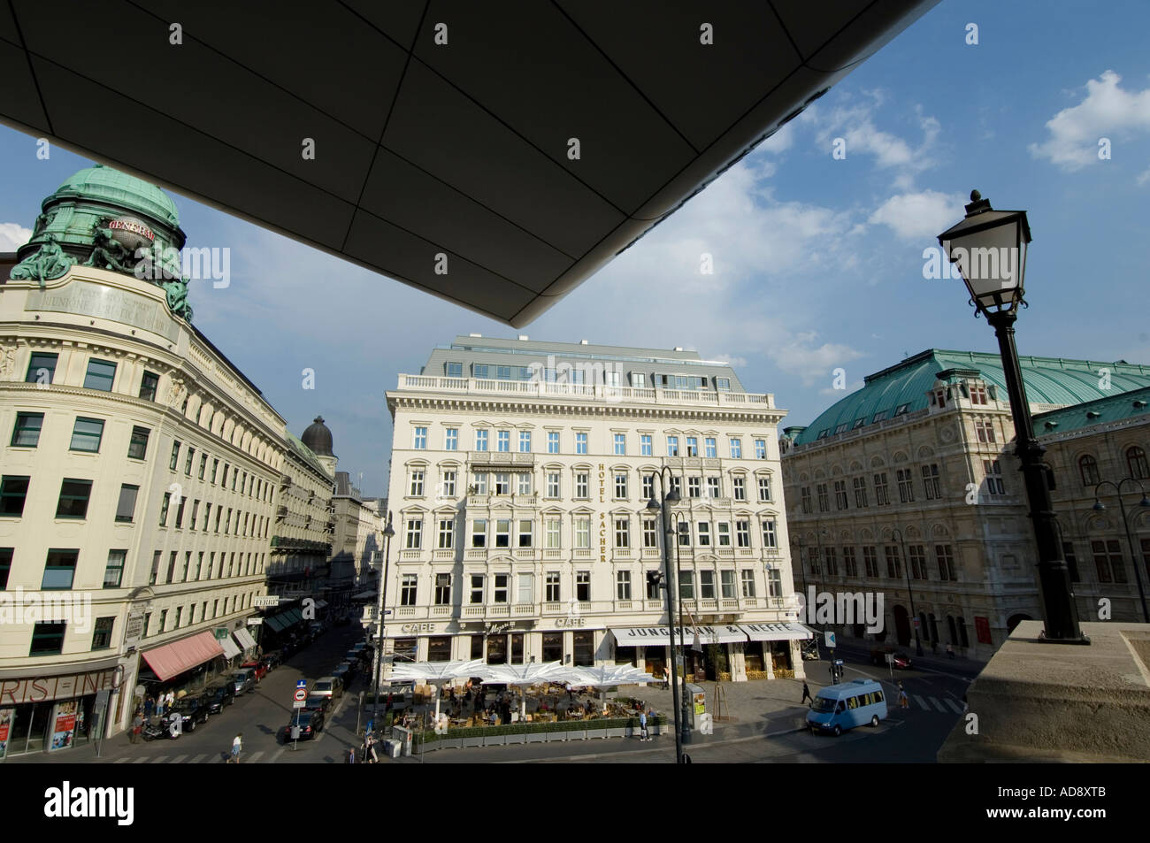 Hotel Sacher Stockfoto