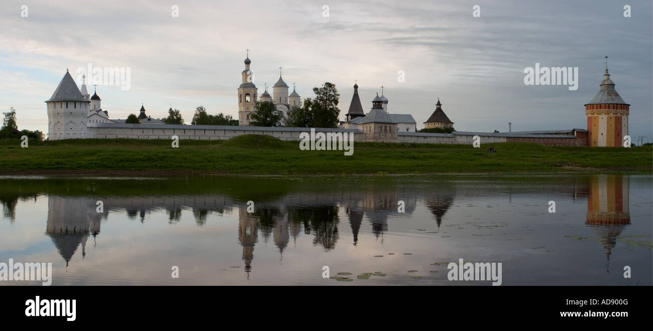 Spaso-Prilutsky Kloster, Wologda, Russland. Stockfoto