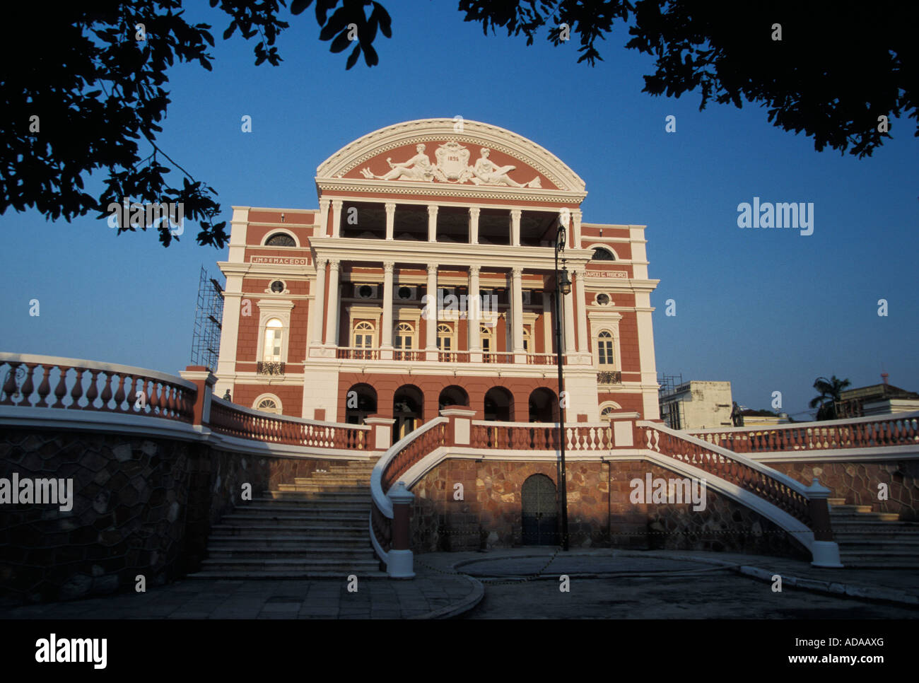 Teatro Amazonas Amazonas Theater Manaus Amazonas Brasilien Stockfoto