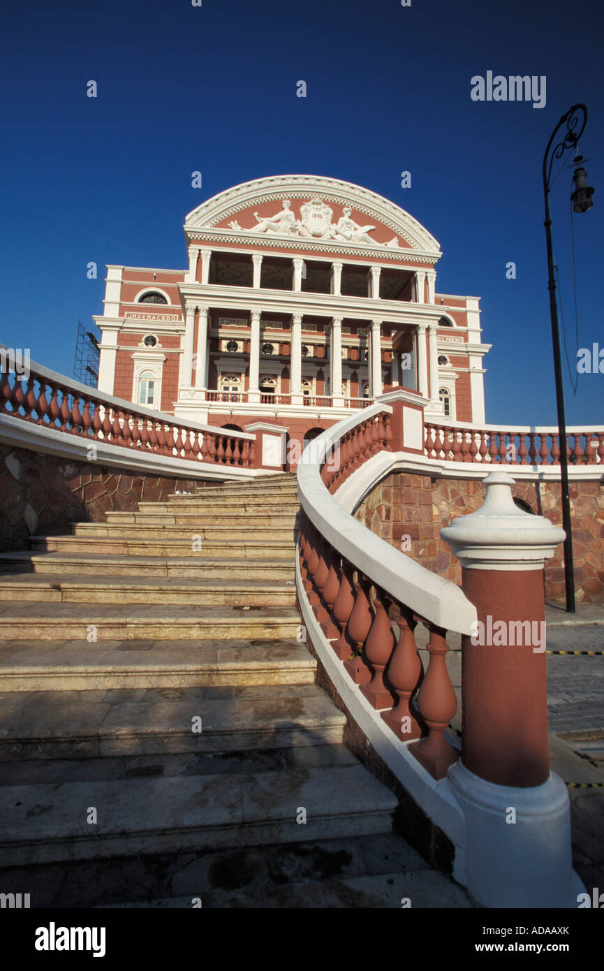 Teatro Amazonas Amazonas Theater Manaus Amazonas Brasilien Stockfoto