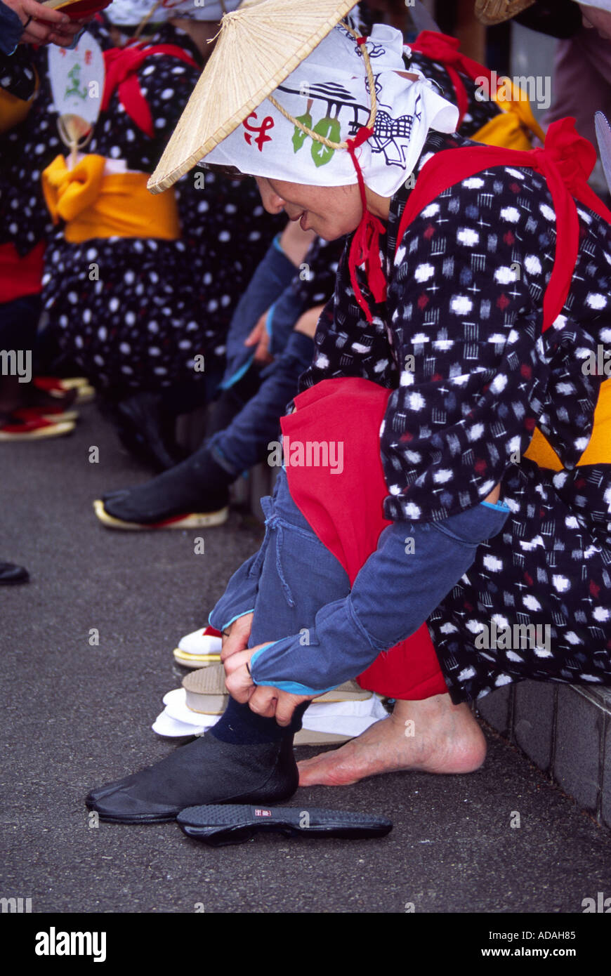 Schuhe Japan Stockfotos & Schuhe Japan Bilder Alamy Hausschuhe für Besucher, Honshu, Japan Stockfoto, Bild