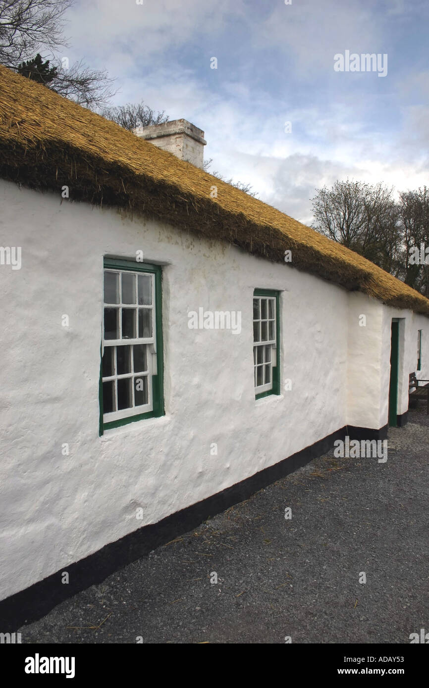 Ballydugan Weber Haus Selbstabholermarkt Folk and Transport Museum Stockfoto