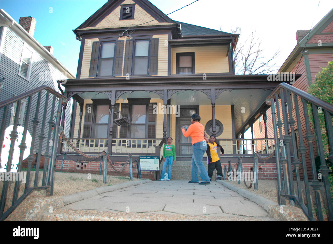Mlk Martin Luther King War In Diesem Haus In Atlanta Geboren