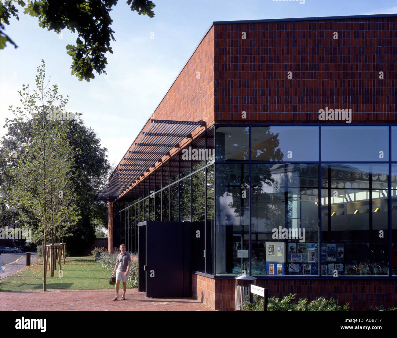 Jubilee Sports Centre, University of Southampton, Hampshire, 2004. Architekt: Rick Mather Architekten Stockfoto