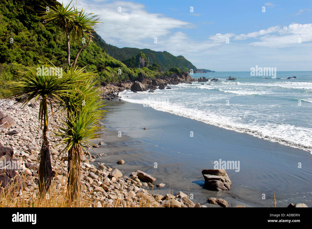 North West Coast Südinsel Neuseeland Stockfoto