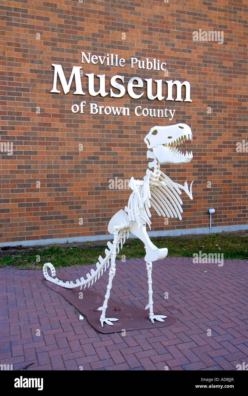 Neville Public Museum des Brown County in Green Bay, Wisconsin WI Stockfoto