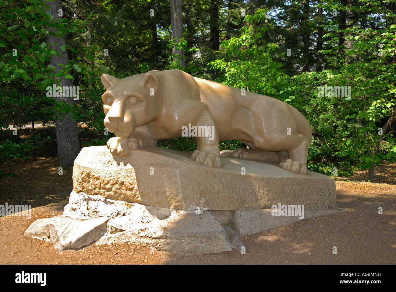 Nittany Lion Schrein auf dem Campus der Penn Pennsylvania State University in State College oder University Park, Pennsylvania PA Stockfoto