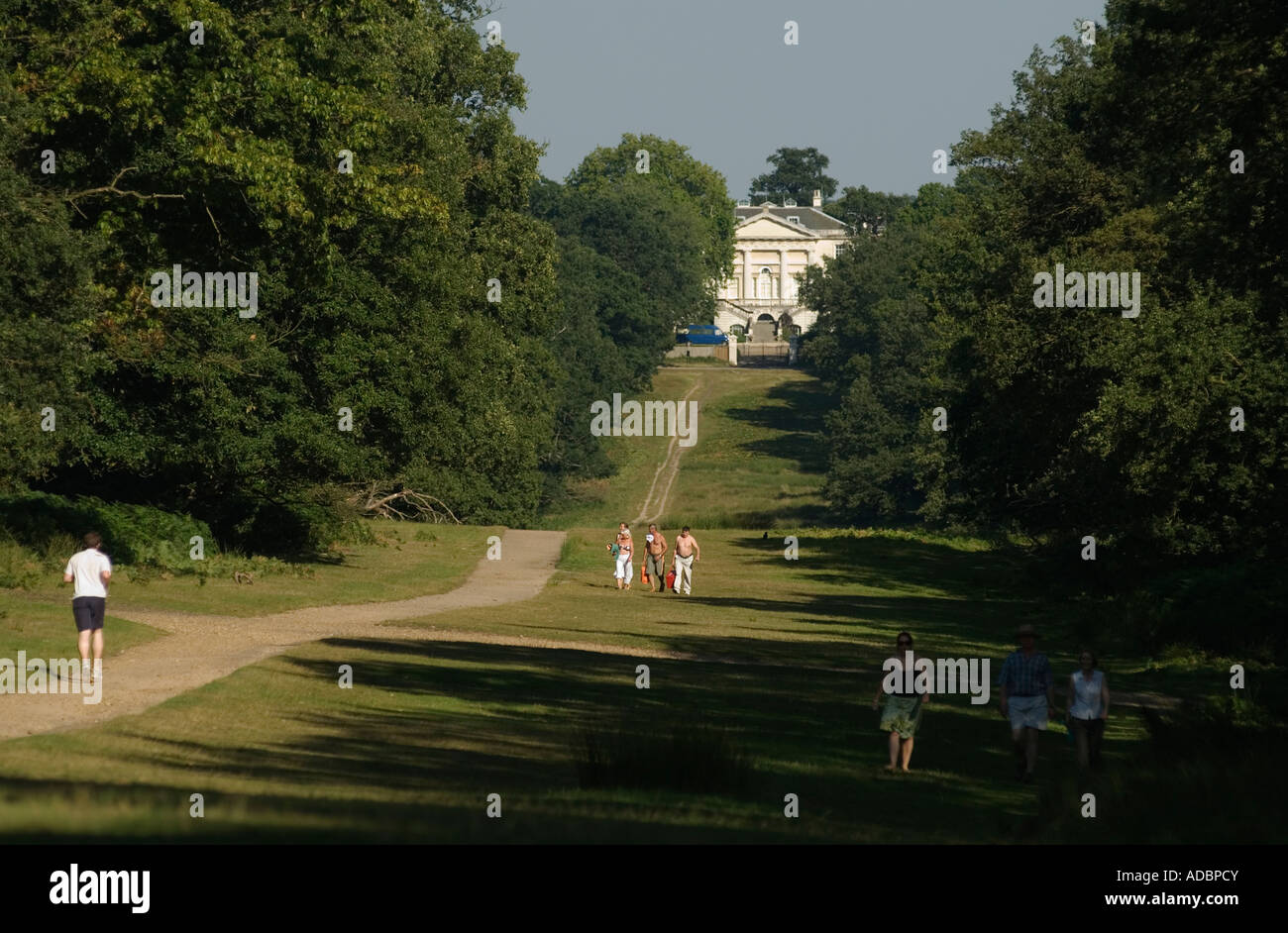 White Lodge Richmond Park. Richmond Upon Thames Surrey. Die Heimat der Royal Ballet School. 2007 2000er Jahre HOMER SYKES Stockfoto
