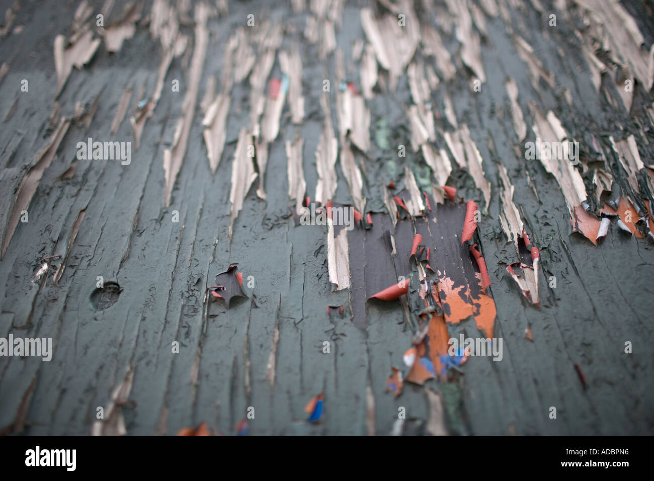 Peeling Farbe Farbe Studie Verfall Texturen Stockfoto