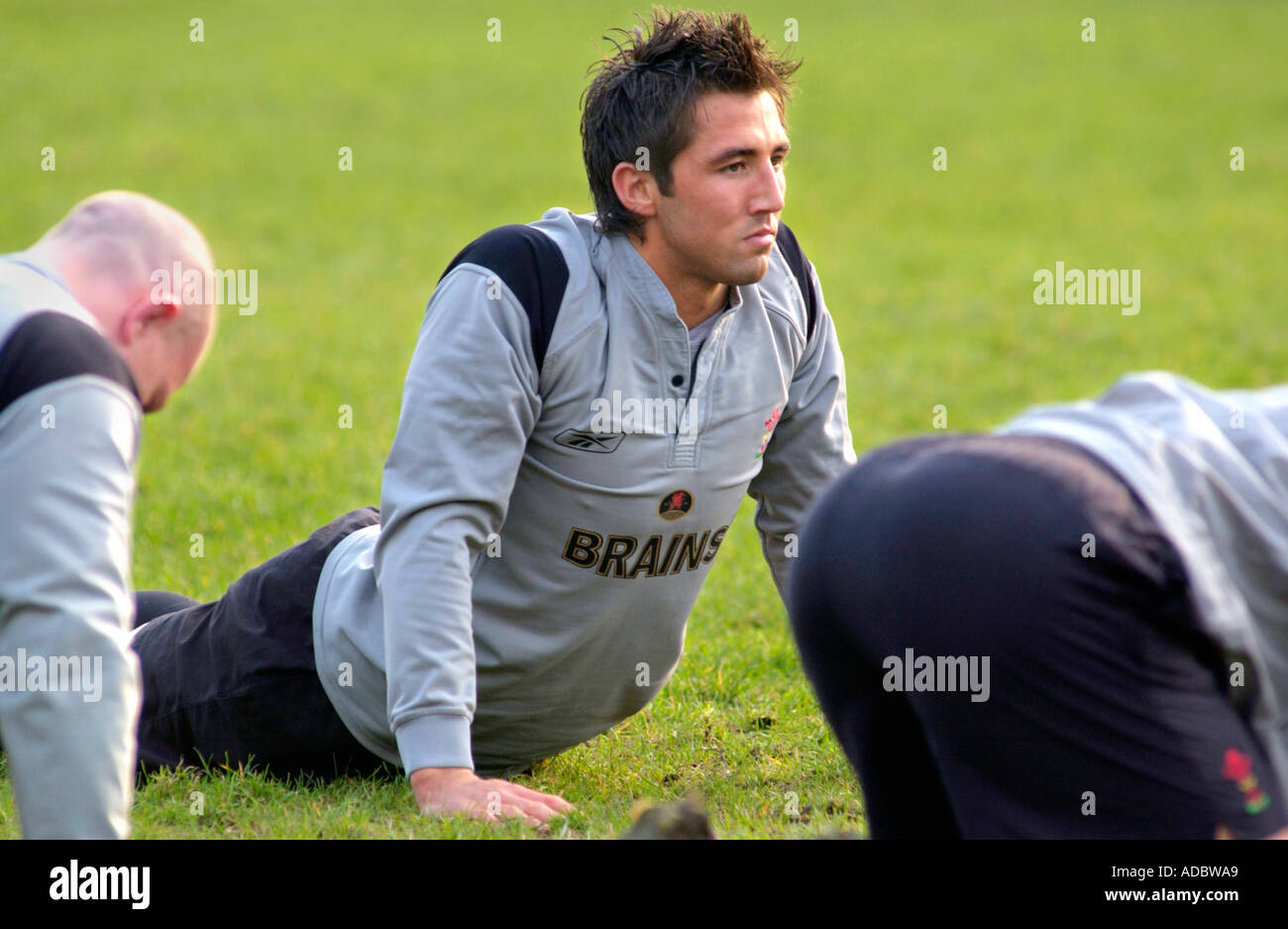 Gavin Henson professionelle Rugby-union-Spieler Fischadler, Wales und British and Irish Lions Stockfoto