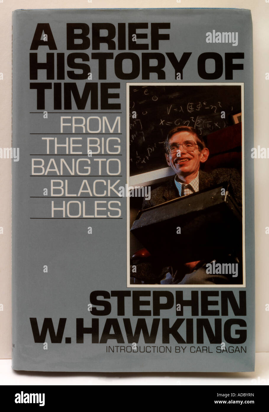 Eine kurze Geschichte der Zeit von Stephen Hawking Stockfoto