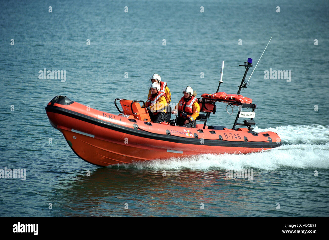 Inshore RNLI Lifeboat, Großbritannien UK Stockfoto