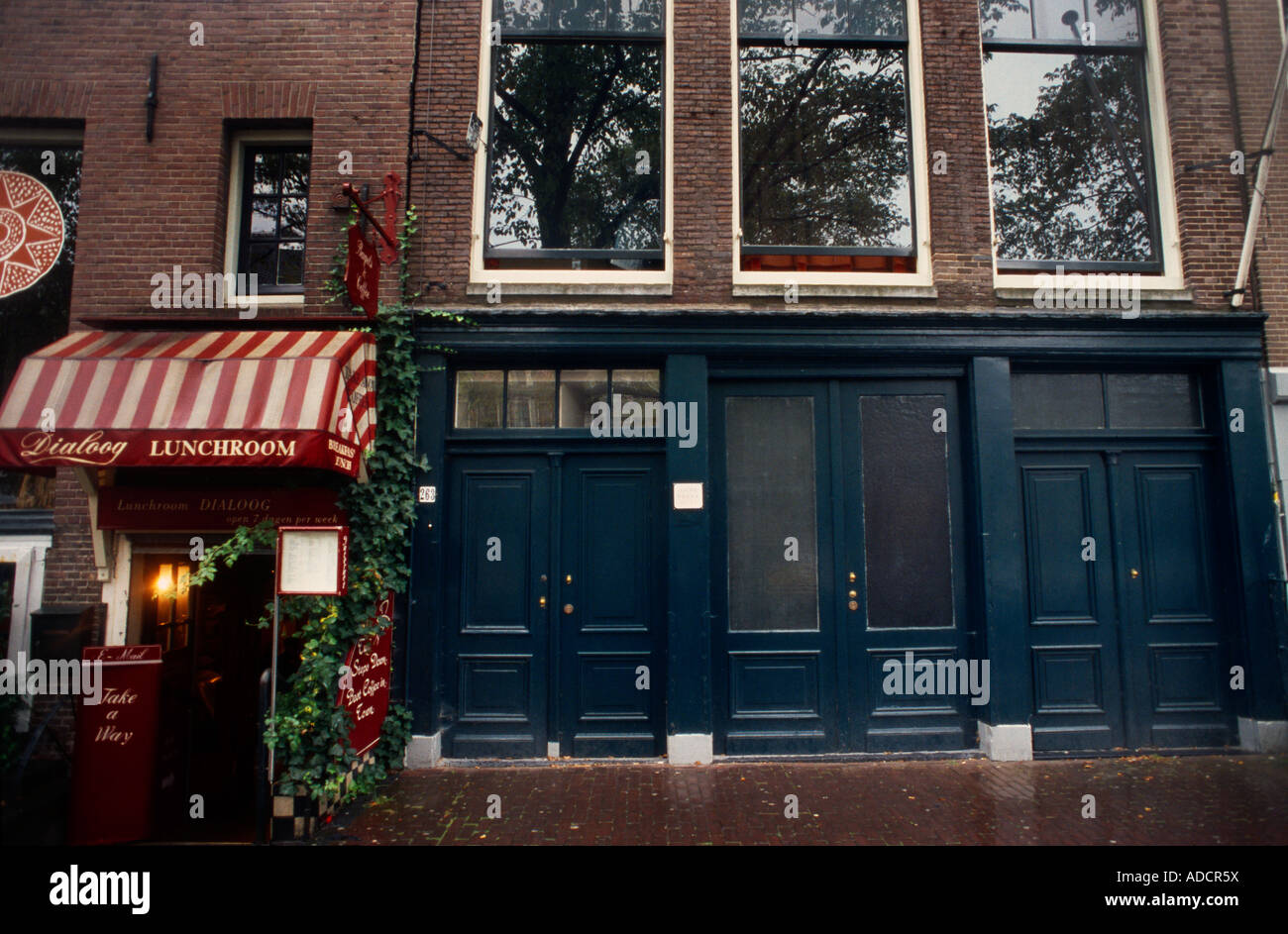 Anne Frank Haus in Amsterdam Holland / Huis Stockfotografie - Alamy