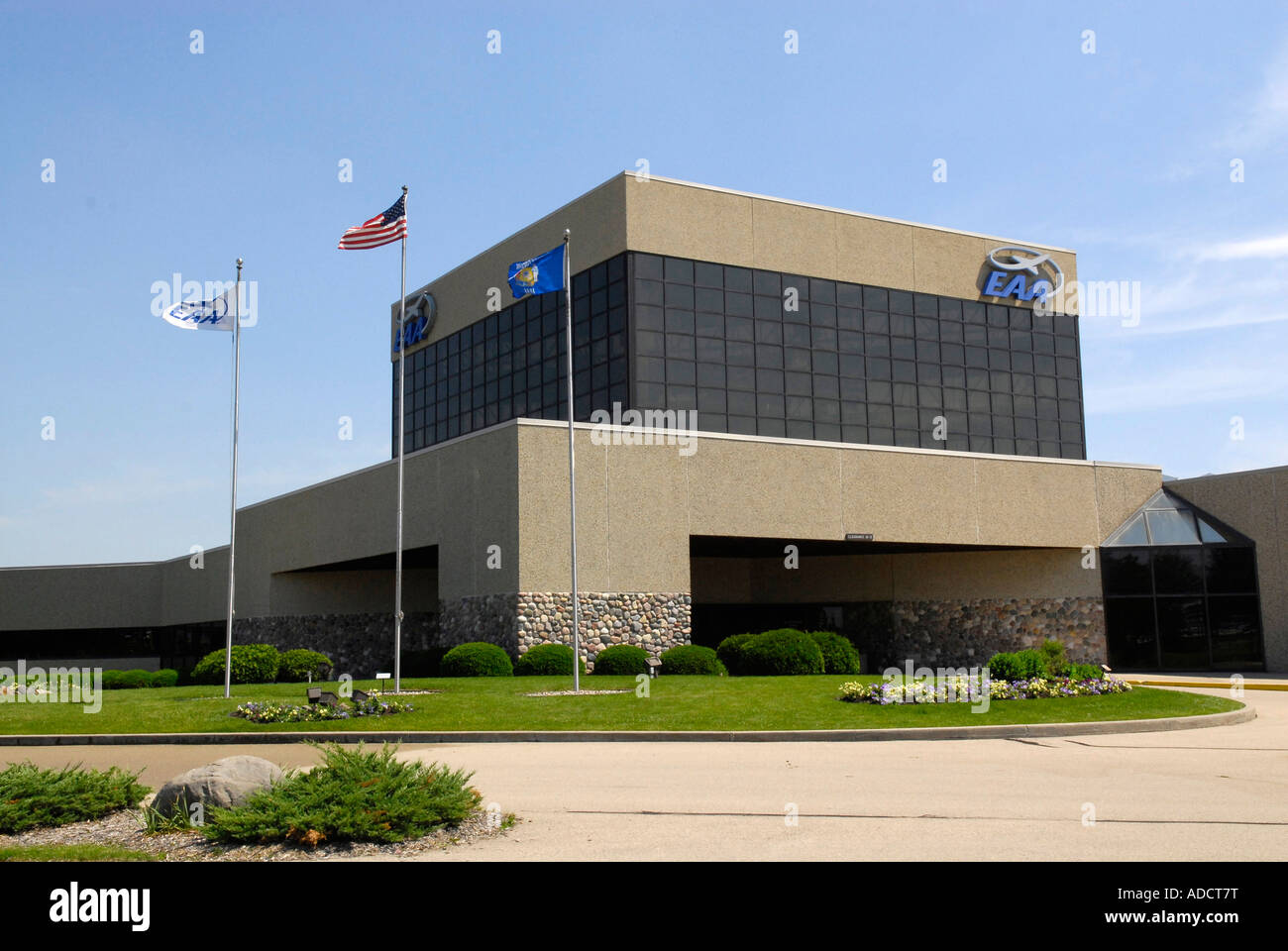 Experimentelle Flugzeuge Verband EAA Air Abenteuer Museum Oshkosh Wisconsin Stockfoto