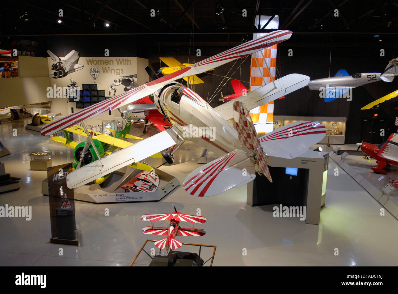 Experimentelle Flugzeuge Verband EAA Air Abenteuer Museum Oshkosh Wisconsin Stockfoto