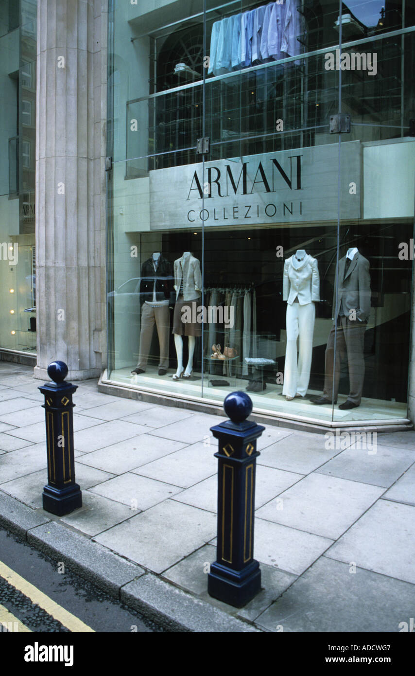 Armani Store Manchester Stockfoto