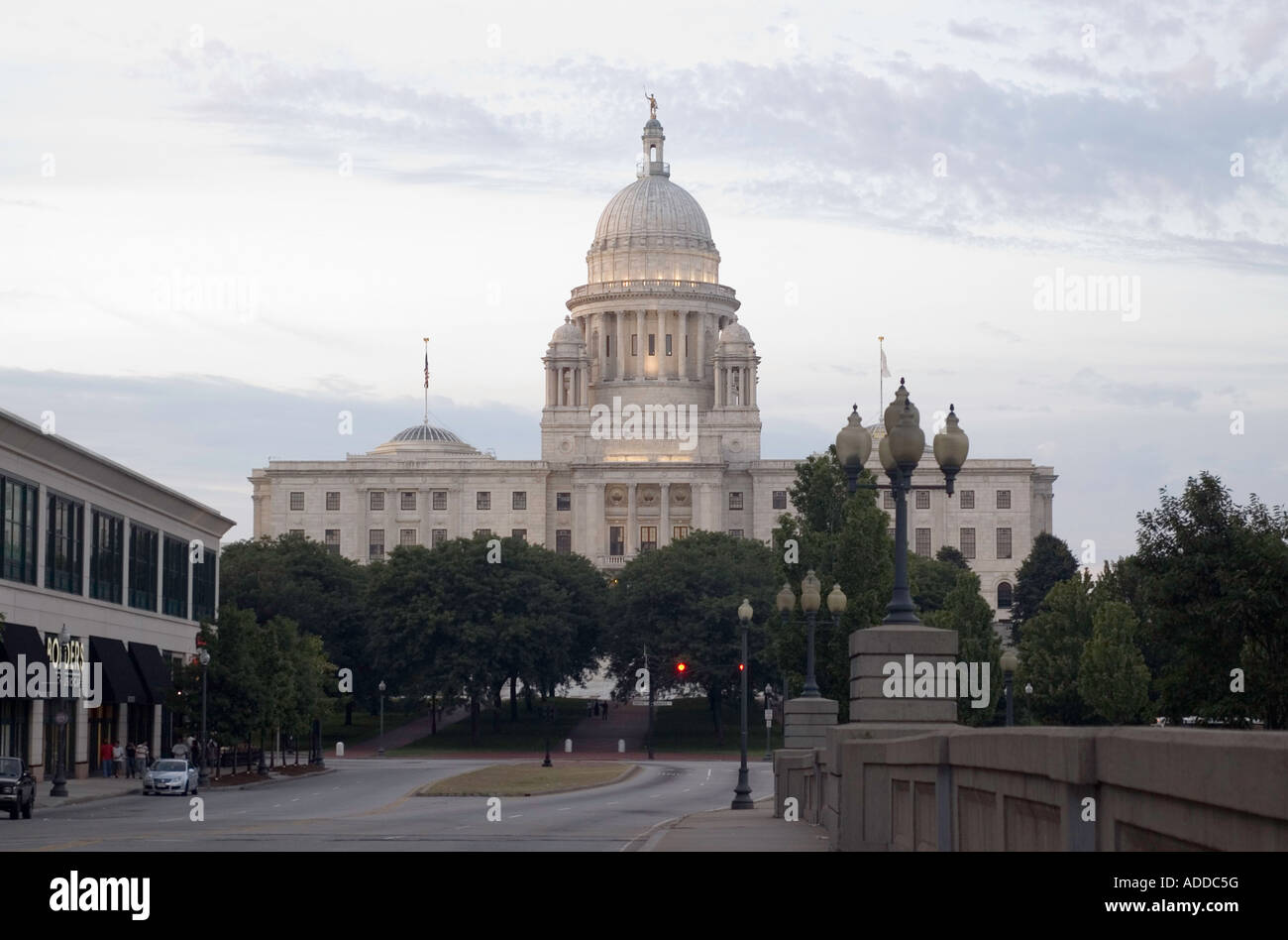 Die Rhode Island State House in Providence Stockfoto