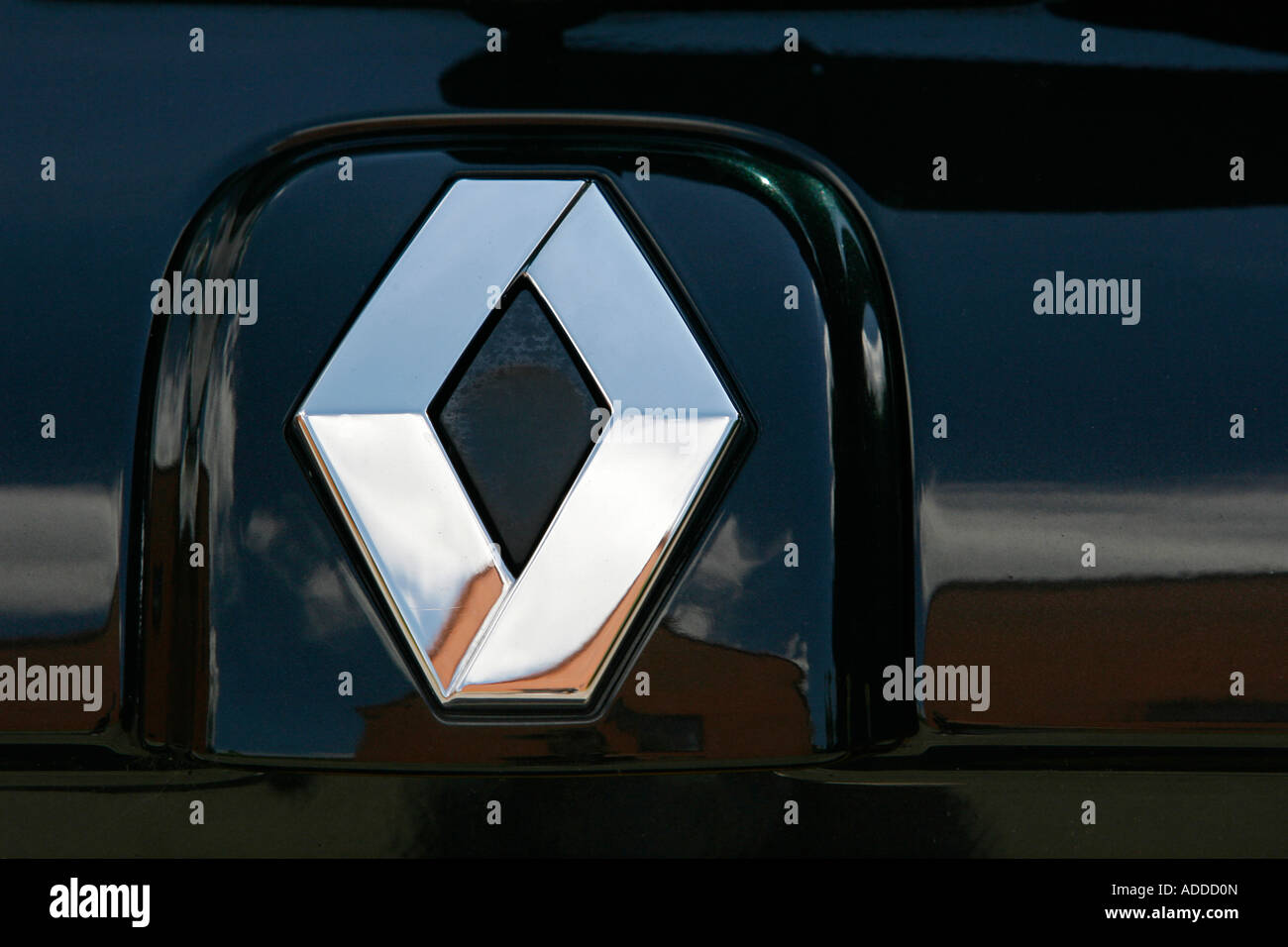 Renault Auto Abzeichen Stockfoto