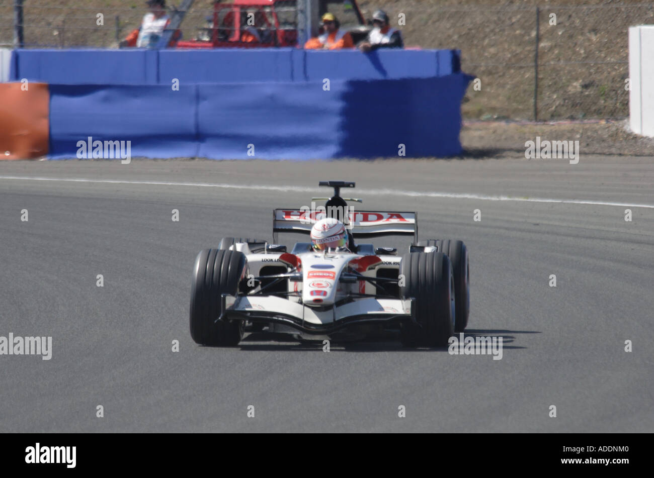 Jenson Button Honda britische F1 Grand Prix Silverstone Juni 2006 Stockfoto