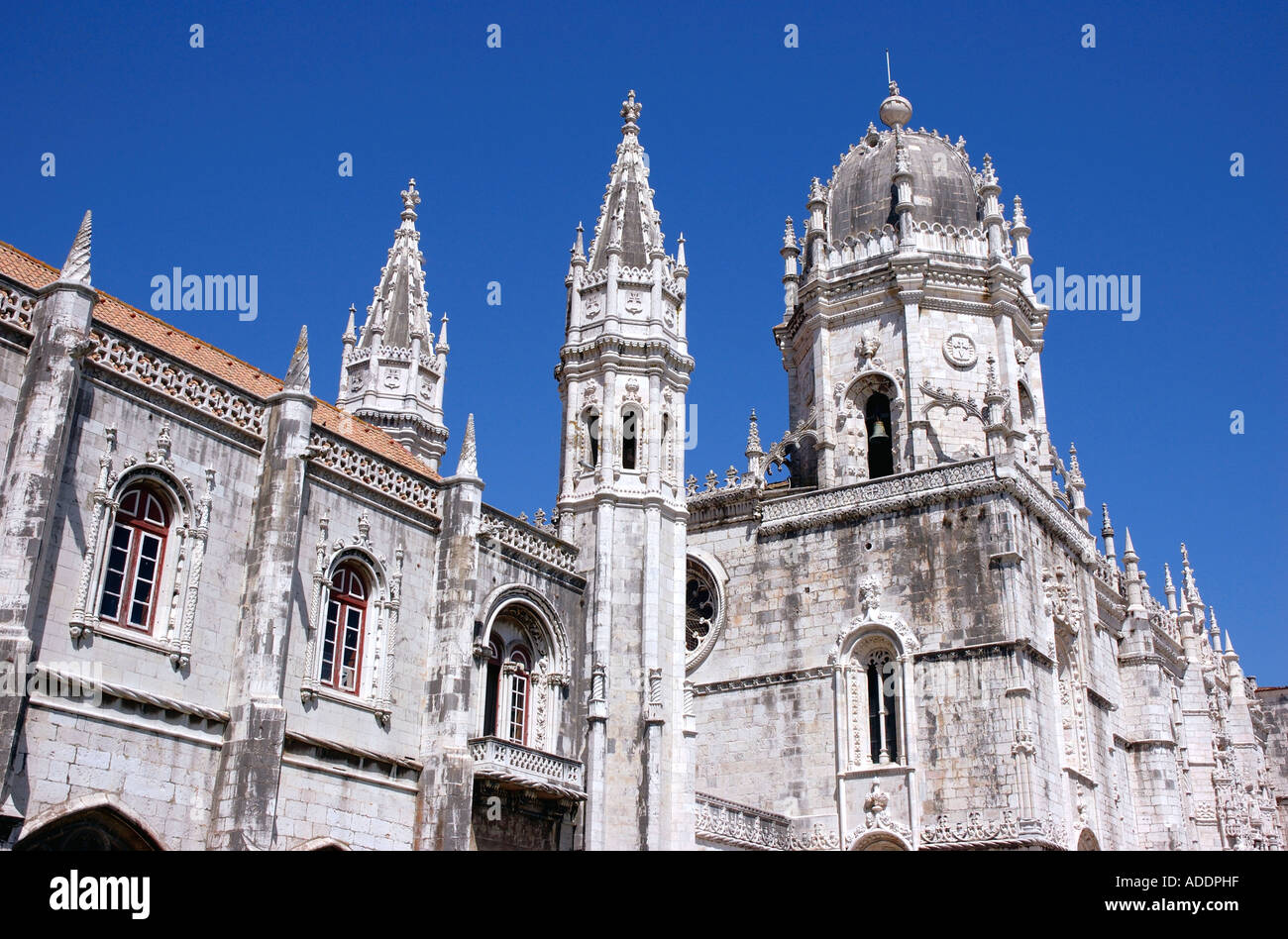 Stilvolle Mosteiro Dos Jernimos Lissabon Portugal Ebenbild