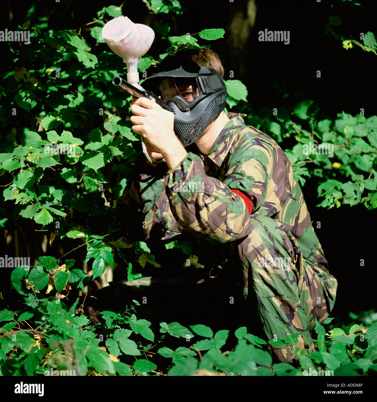 Paintball Stockfoto