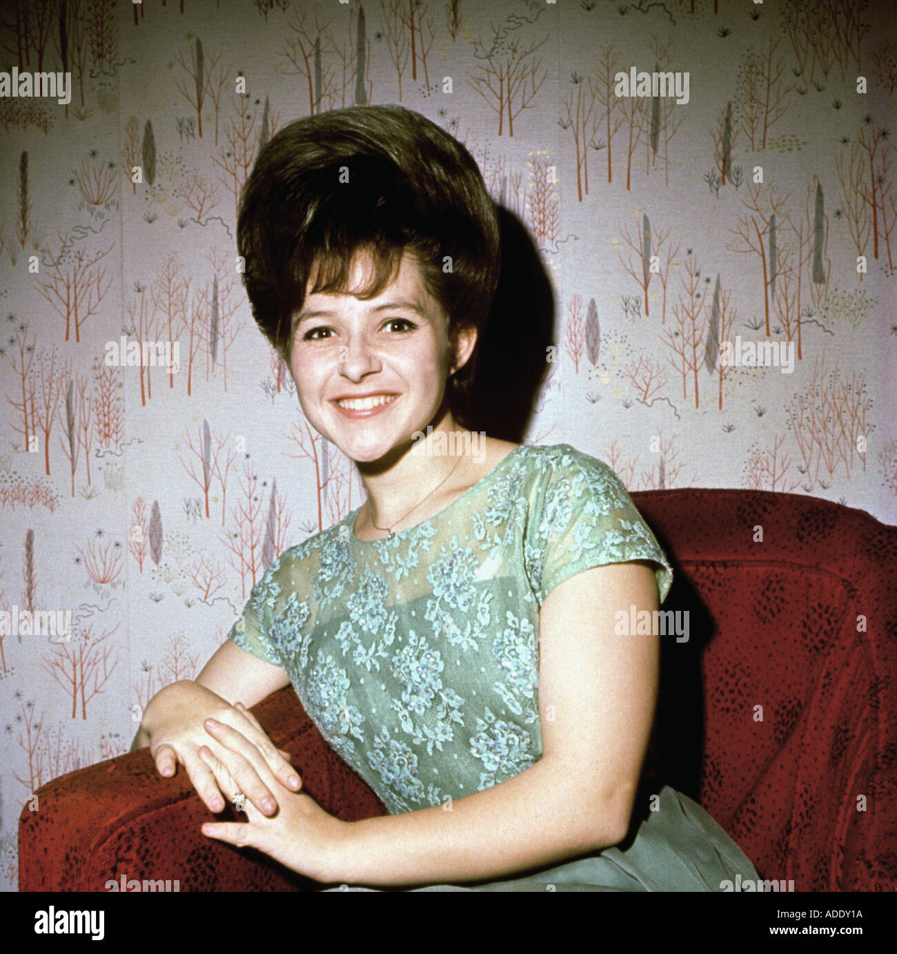 BRENDA LEE US Sänger hier über 1960 Stockfoto