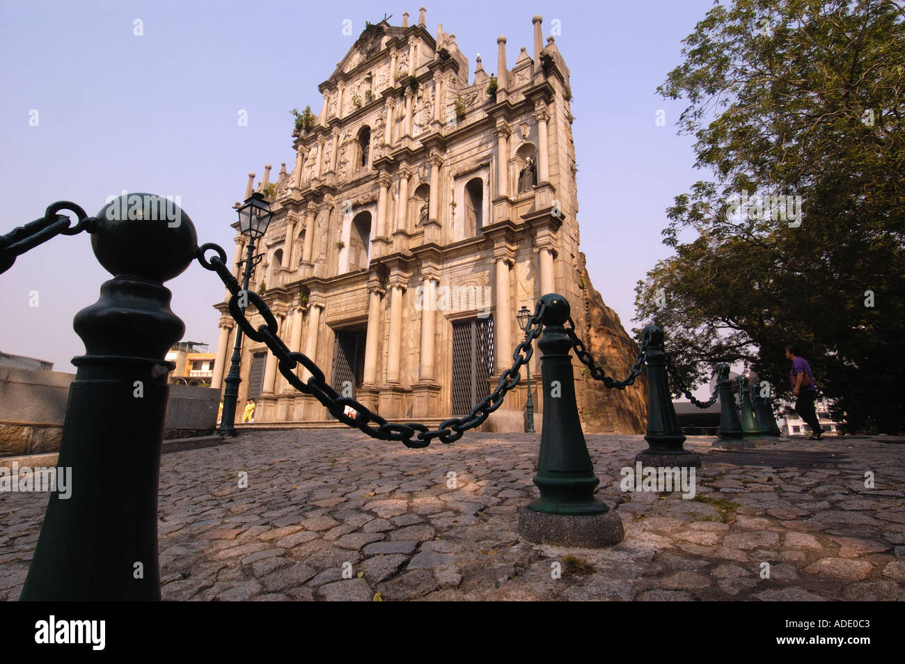 Kirche von Saint Paul Sao Paulo in Macau China Stockfoto