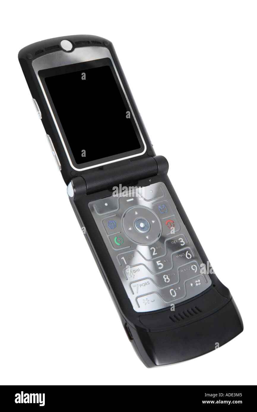 Handy mit LCD Scren Stockfoto