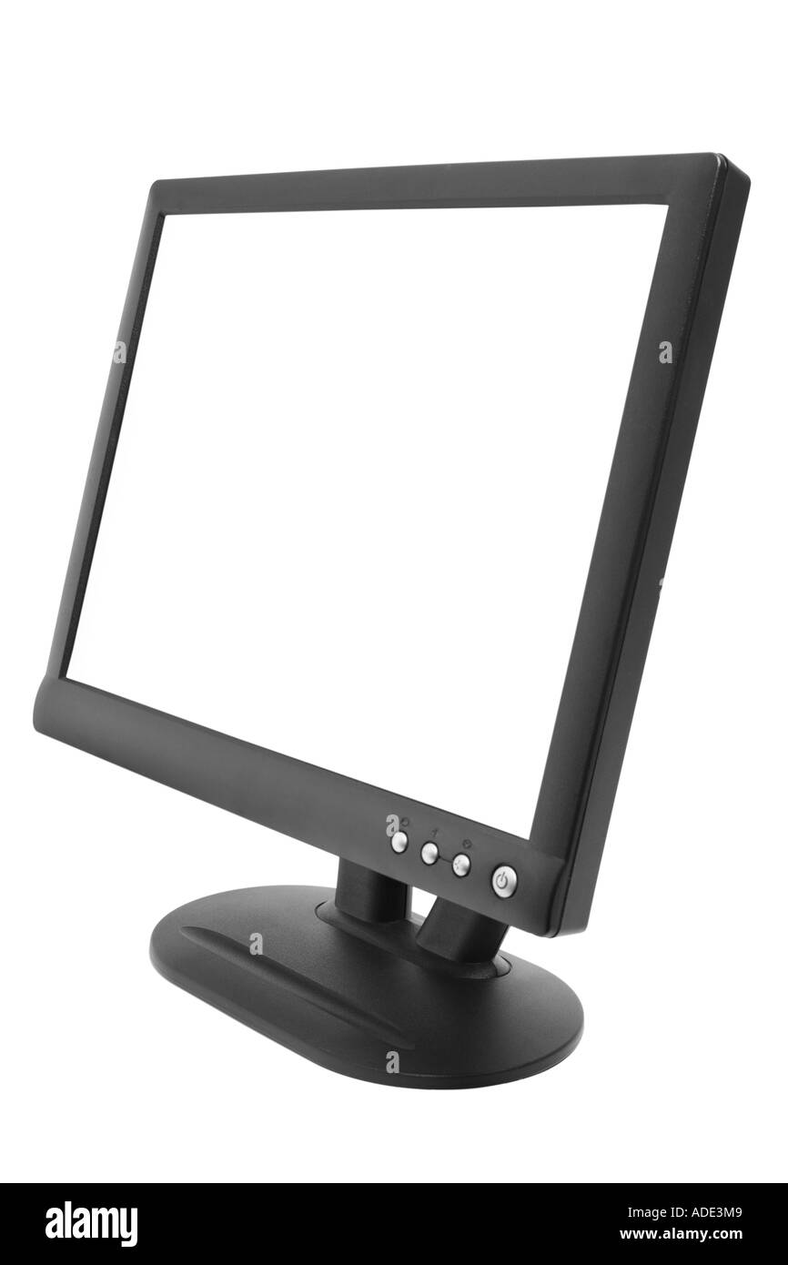 Leerer Bildschirm Stockfoto