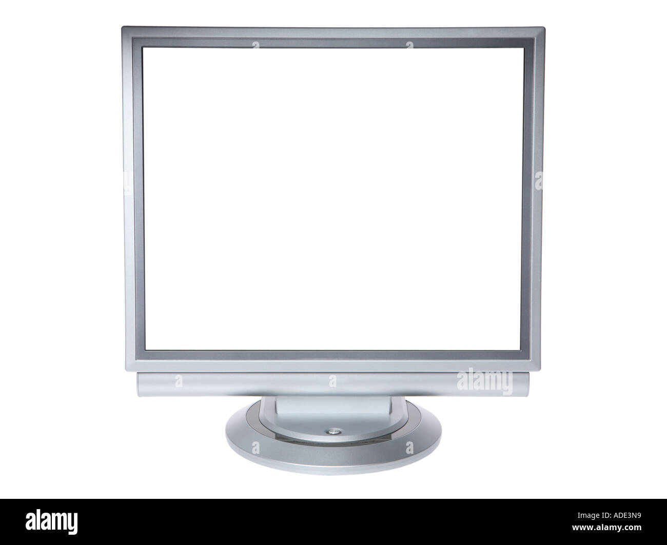 Leere LCD-Bildschirm Stockfoto