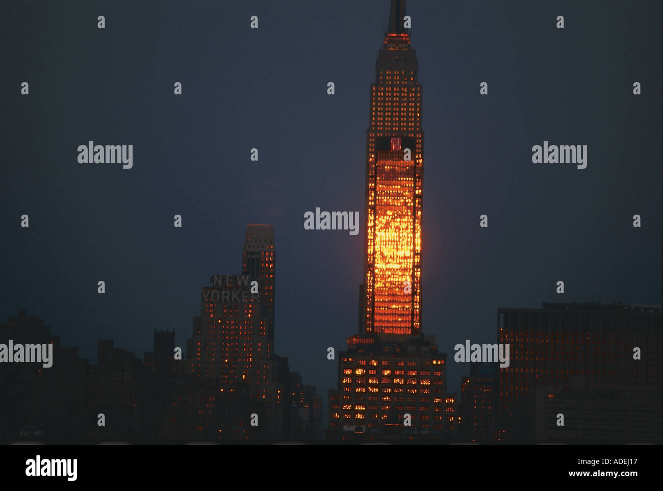 Empire State Building, Manhattan, New York NY, USA Stockfoto