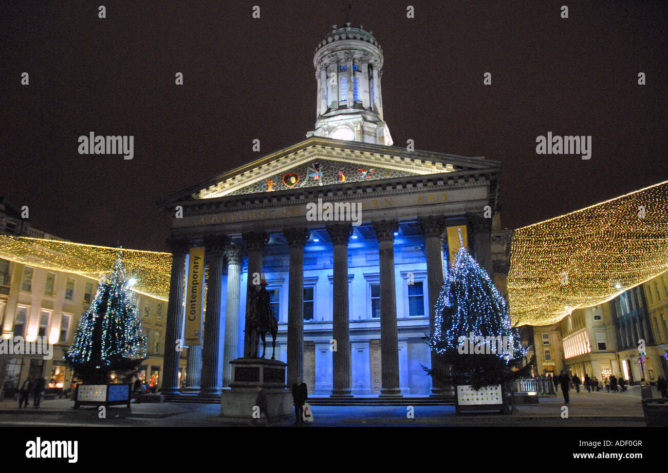 Galerie für moderne Kunst. Royal Exchange Square. Glasgow. Strathclyde. Schottland. Stockfoto