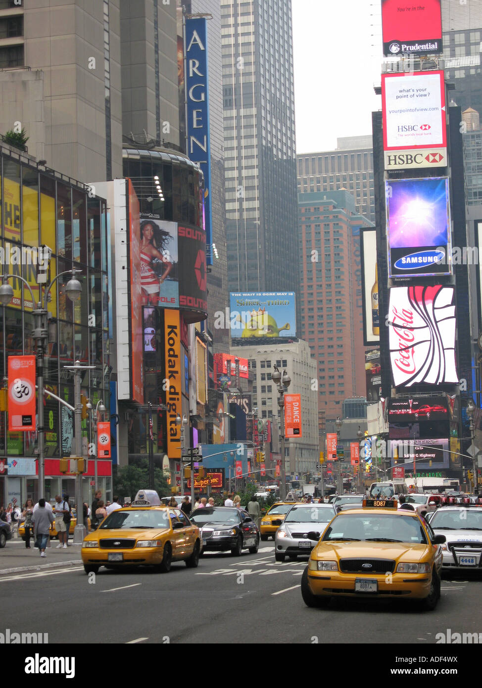 Time Square in New York City Stockfoto