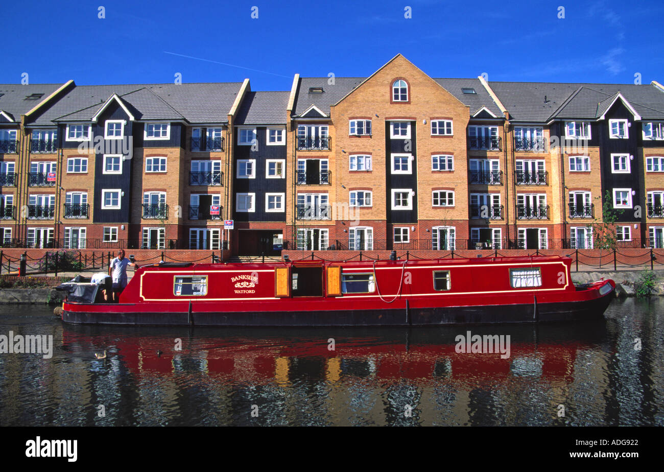 Apsley Marina - Hemel Hempstead - Hertfordshire Stockfoto