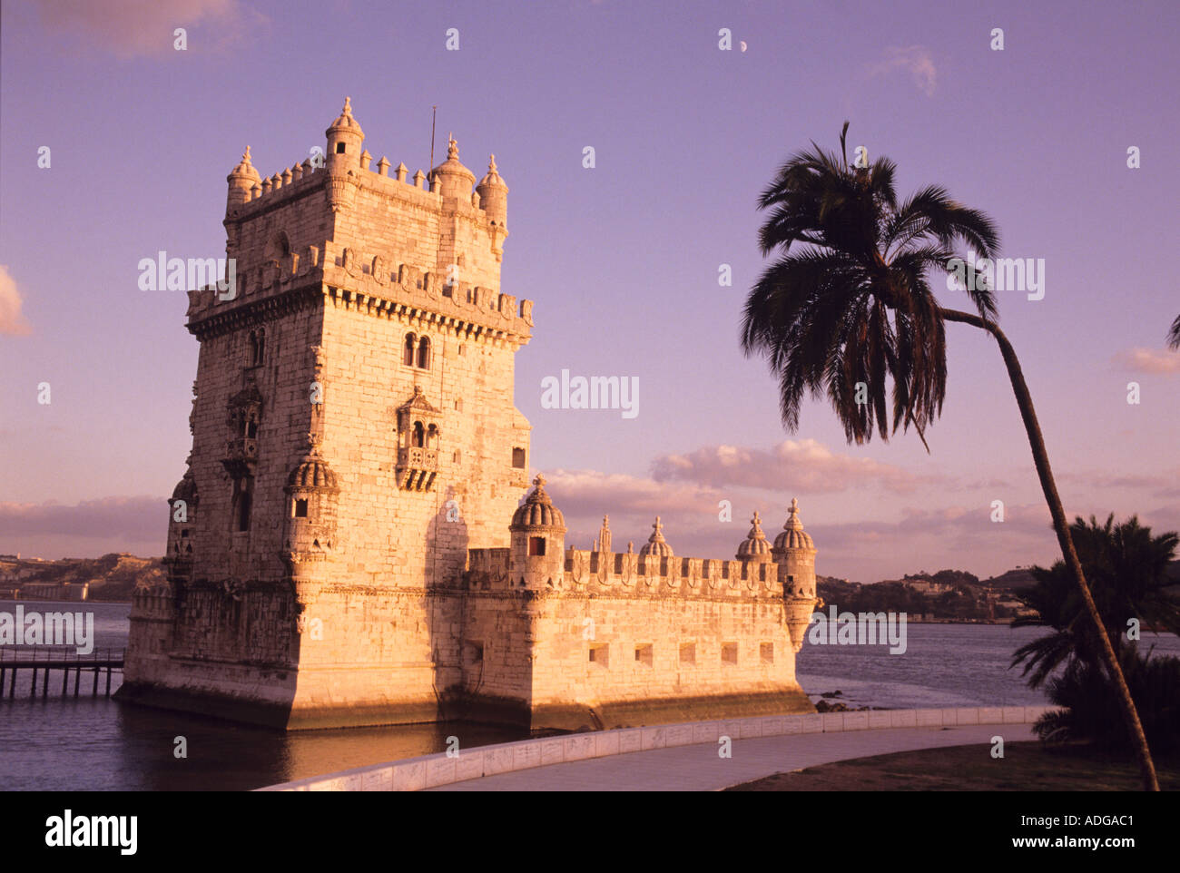 Torre de Belem Belem von Lissabon Portugal Stockfoto