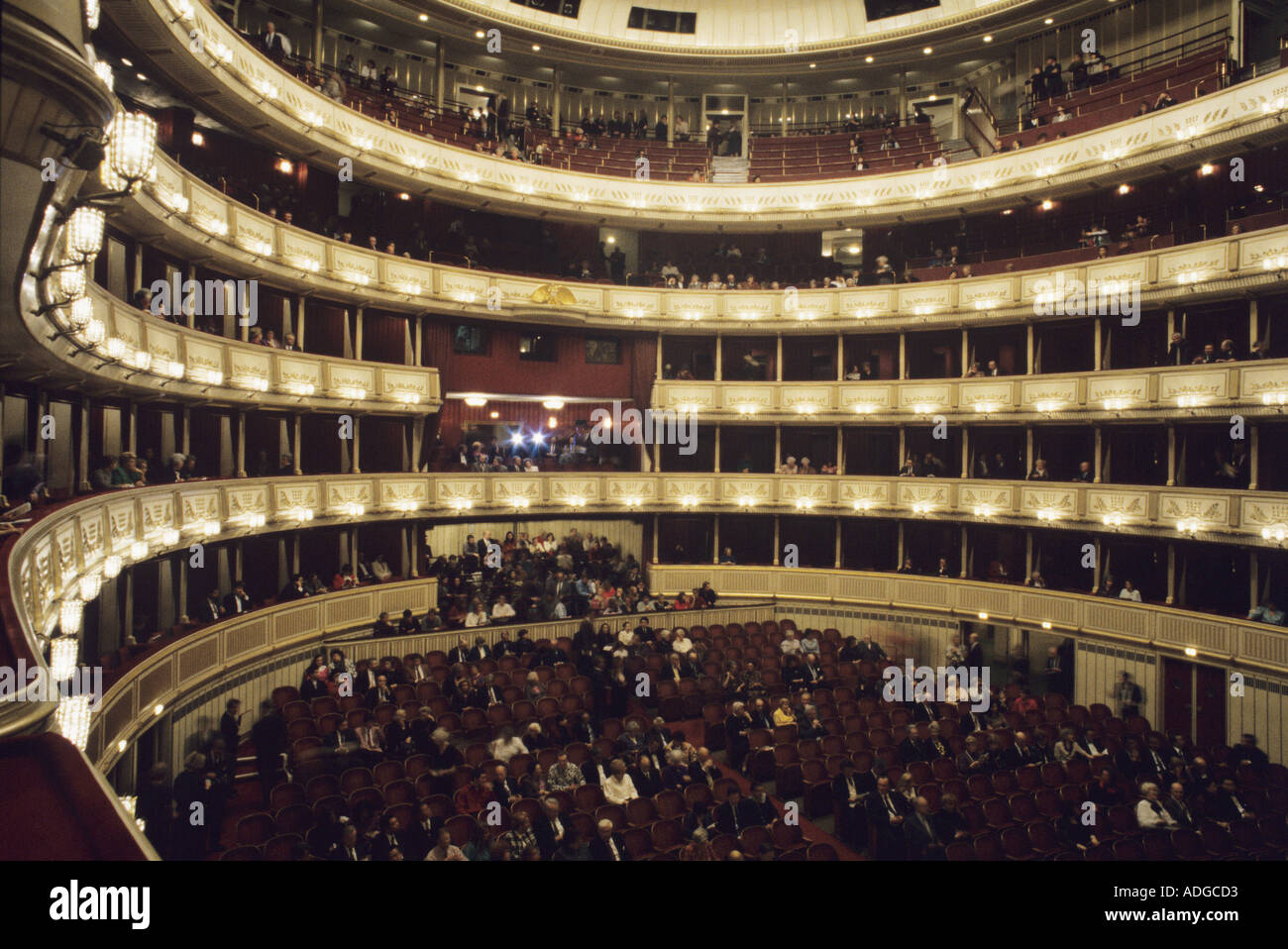 Staatsoper Wien Österreich Stockfoto