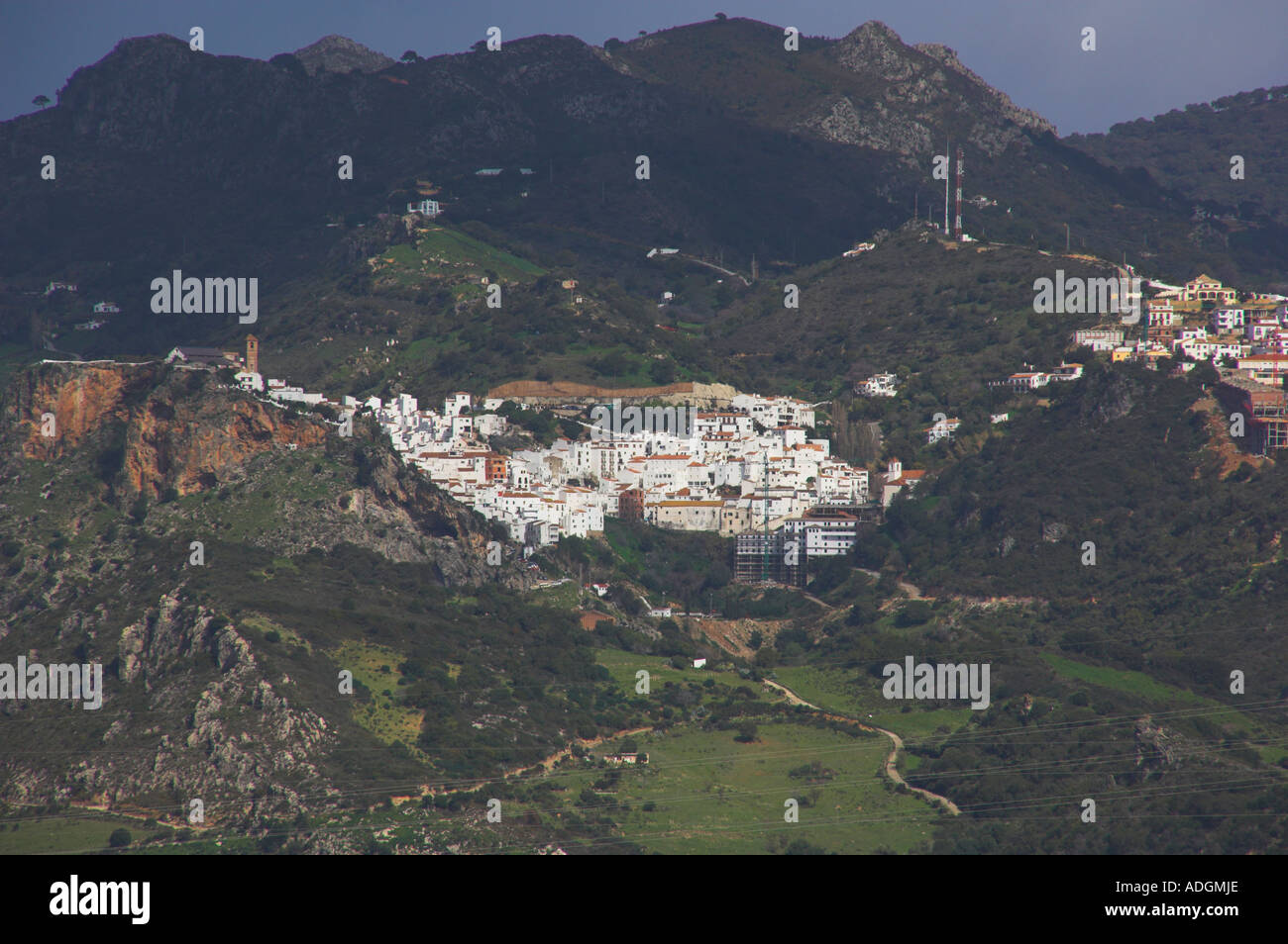 Europa Spanien Andalusien Costa del Sol Casares Stockfoto