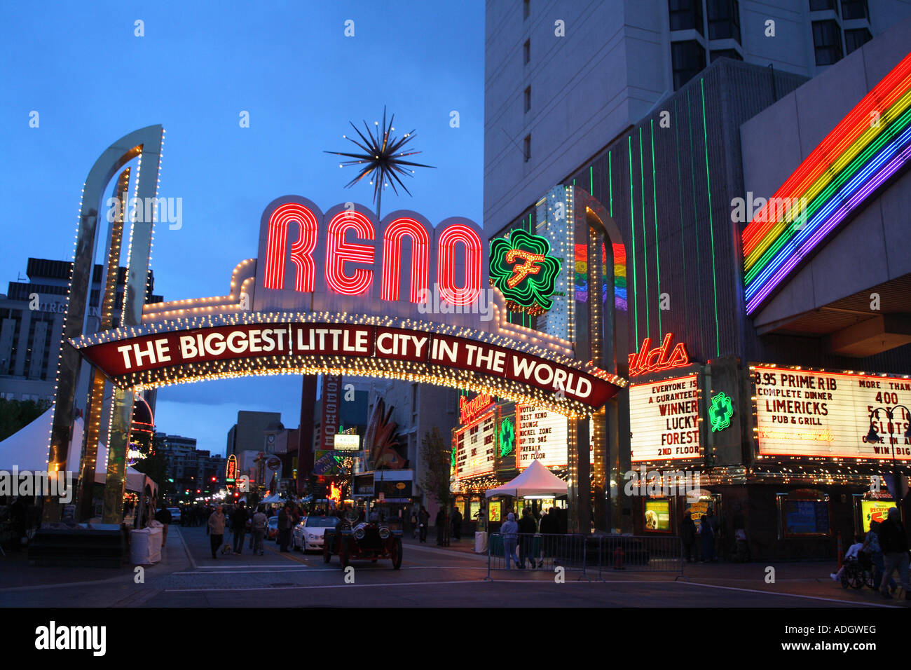 Reno, Nevada Stockfoto