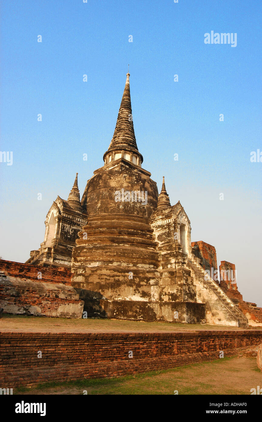 Die alte Hauptstadt Ayutthaya in Thailand Zentrum eines Reiches, das alle heutigen Thailand Kambodscha und Laos ist es gelungen, die Khmer-Reiches von Angkor absorbieren viele Khmer Traditionen in das heutige thailändische Kultur PH Dan White Stockfoto