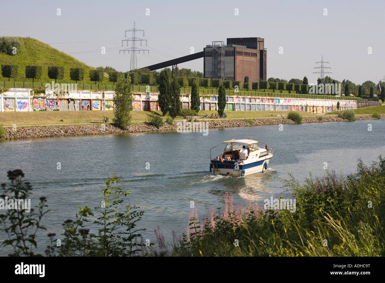 Rhein-Herne-Kanal Stockfoto