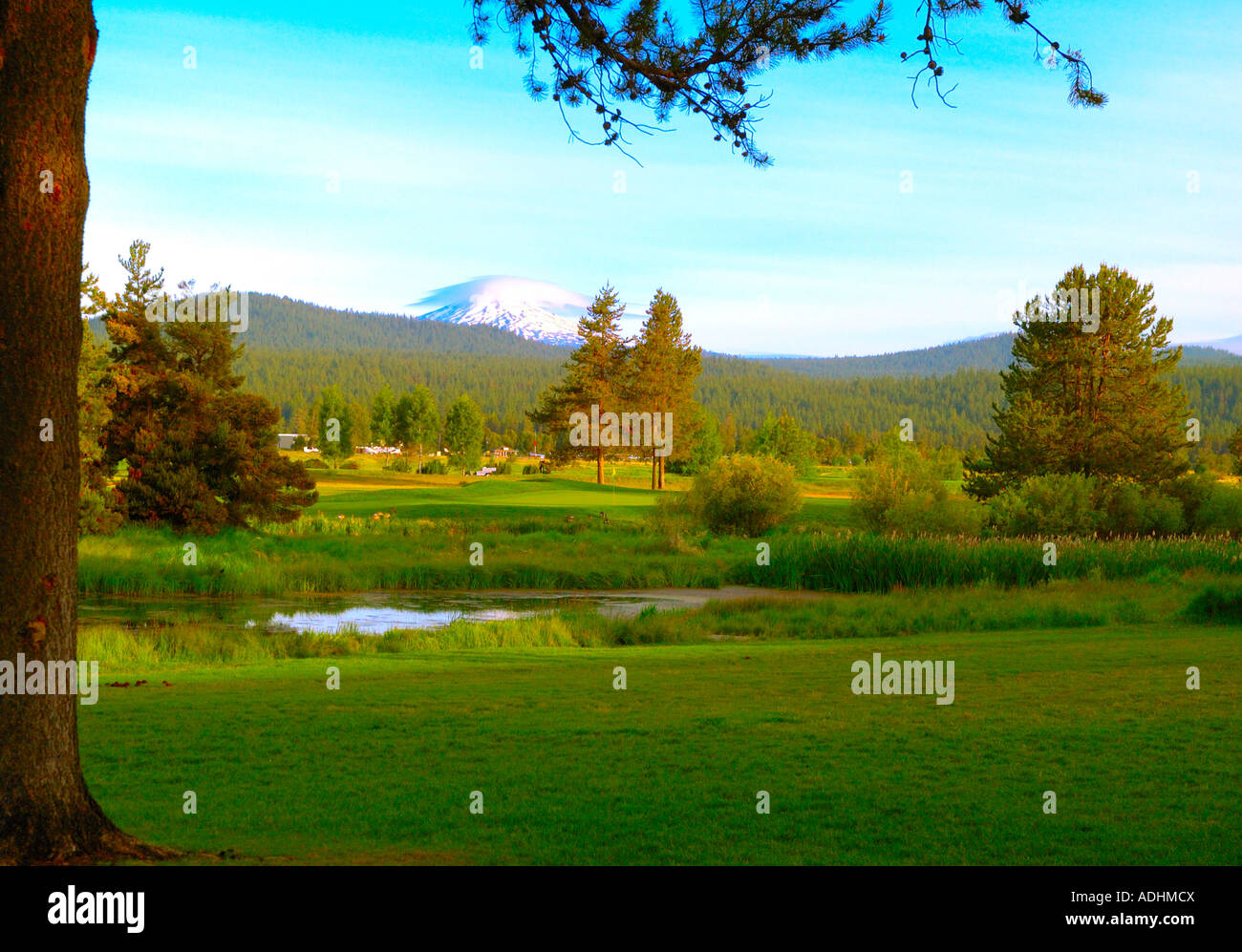 Mt. Bachelor, Sunriver, Oregon Stockfoto