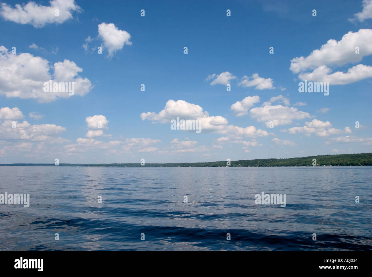 Canandaigua Lake in der Finger Lakes Region von New Yrok Zustand Stockfoto