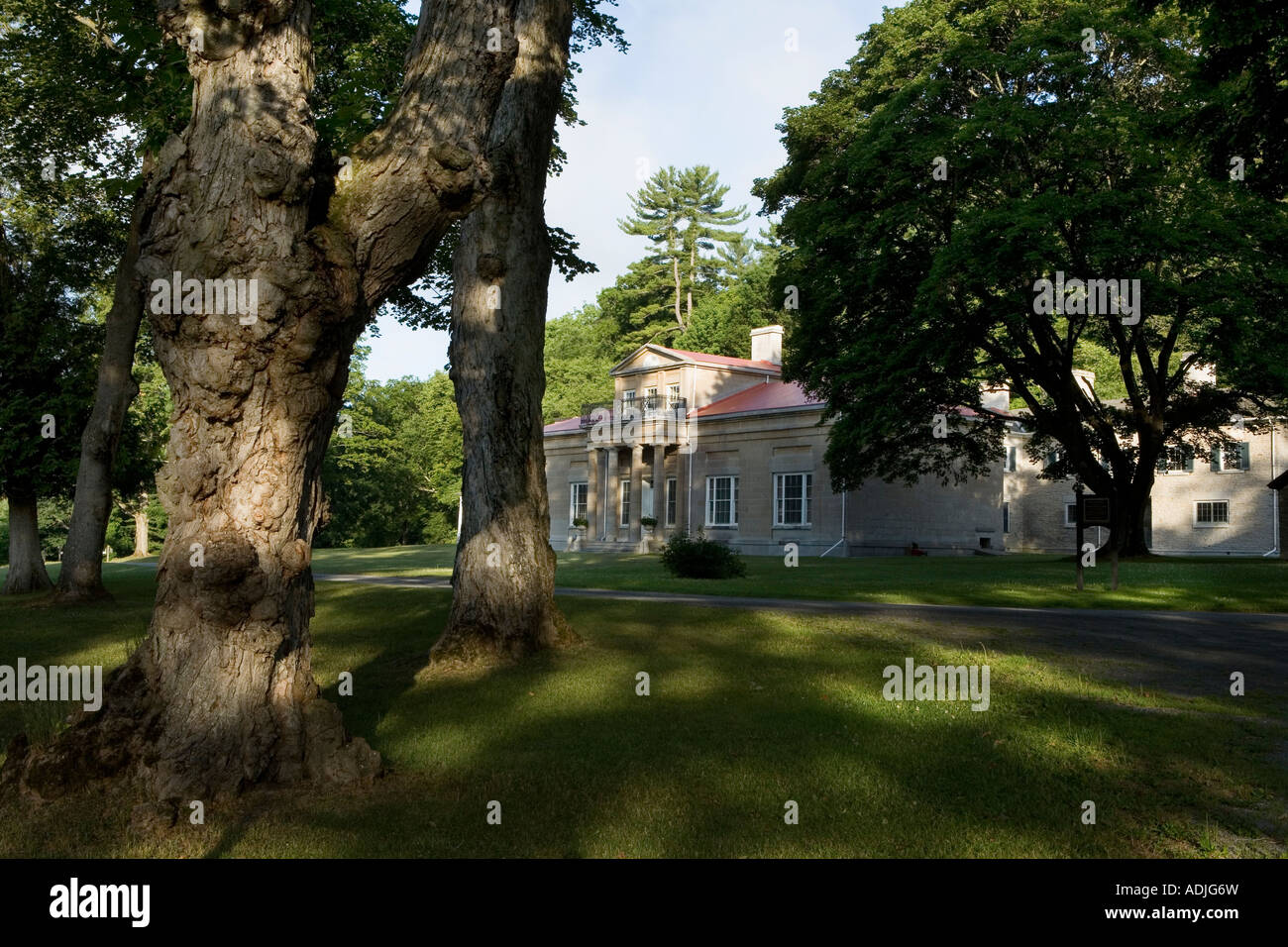 Hyde Hall Cooperstown New York Otsego County Stockfoto