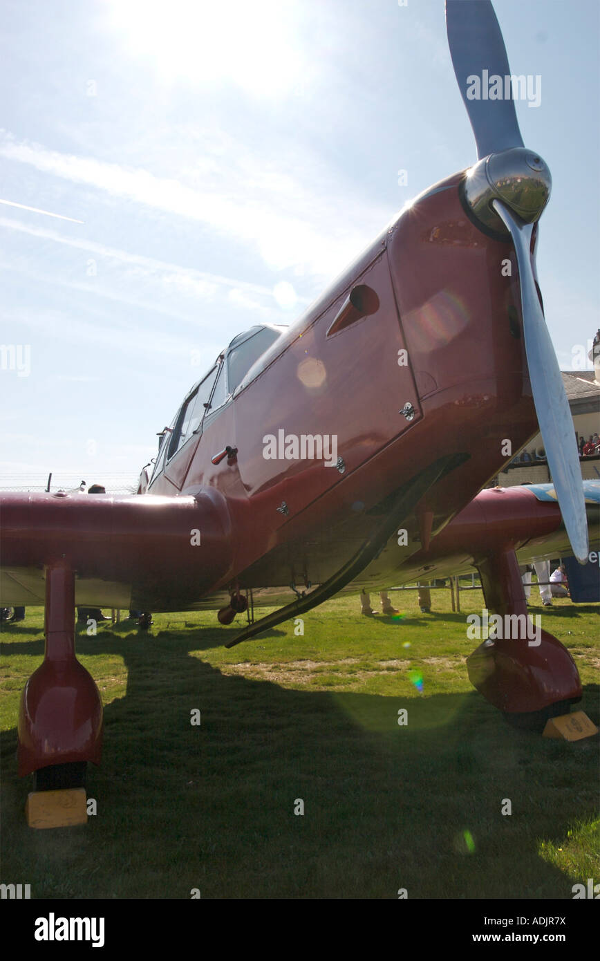 Alte historische Flugzeug. Stockfoto