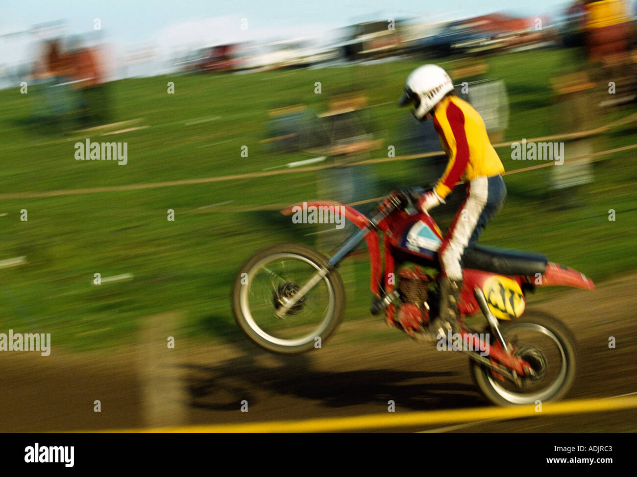 Sport, kriechen, Motorrad Stockfoto