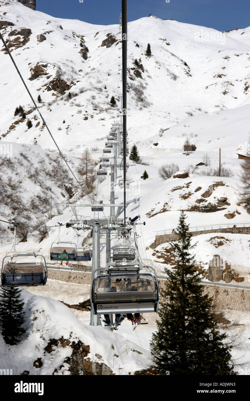 Italien-Tyrol-Marmolada Stockfoto